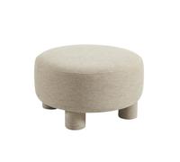 sweeek - Pouf. Repose-Pieds pour canapé Zenio Tissu Beige - Zenio