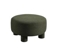 sweeek - Pouf. Repose-Pieds pour canapé Zenio Tissu Kaki - Zenio