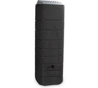 Collecteur d'eau de pluie Sweeek Récupérateur d'eau mural Naussac 650L Anthracite avec kit raccord chéneau inclus