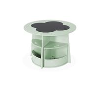 sweeek - Table avec Ardoise et 4 chaises avec Rangement pour Enfant