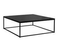 Table basse. Industrielle. structure métal noir. L 100 x l 100 x H 36cm