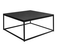 | Table basse Industrielle structure métal noir L 80 x l 80 x H 36cm