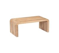 sweeek - Table Basse rectangulaire en Acacia Massif 100cm
