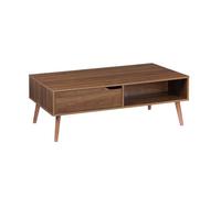 Alice's Garden sweeek - Table Basse Vintage décor Bois de Noyer