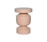 sweeek - Table d'appoint. Bout de canapé. Table de Chevet en métal Coloris Rose. Alma. Ø30.5 x H 43.5cm