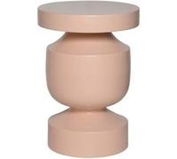 sweeek - Table d'appoint. Bout de canapé. Table de Chevet en métal Coloris Rose. Alma. Ø30.5 x H 46.5cm