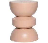 sweeek Table d'appoint bout de canapé table de chevet en métal rose Assa Ø32 x H 445cm Rose G