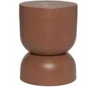 | Table d'appoint bout de canapé table de chevet en métal terracotta Madi Ø32 x H 42cm
