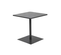 sweeek - Table de Jardin bistrot carré Acier 2 Places 70 cm Anthracite - Orea