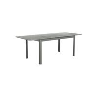 sweeek - Table de Jardin Kaki Seattle Extensible Aluminium. 8 Places. 173/236.5 x 100 x 75 cm
