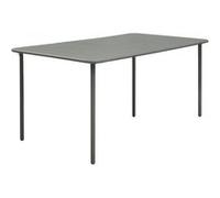 sweeek | Table de jardin métal 6-8 places kaki Amelia 160x90xH725cm Kaki G