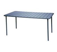 sweeek | Table de jardin métal 6-8 places marine Amelia 160x90xH725cm Bleu marine G