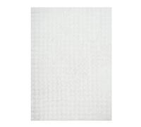 Tapis d'intérieur bubble 100% polyester blanc BUMPY 120 x 160 cm