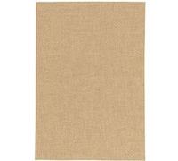 sweeek Tapis intérieur/extérieur effet jute coloris naturel 120 x 170cm stabilisé aux UV Rouge