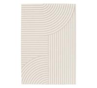 sweeek - Tapis intérieur/extérieur Motif Arches Beige. 120 x 170cm 100% Polyester recyclé