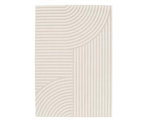 sweeek - Tapis intérieur/extérieur Motif Arches Beige. 120 x 170cm 100% Polyester recyclé