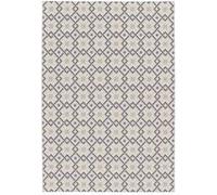 sweeek - Tapis intérieur/extérieur Vintage crème Beige Bleu Angie 120x170cm