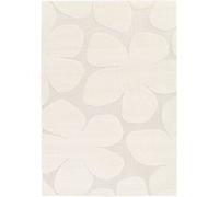 Tapis intérieur motif fleures crème Betty 80x150cm