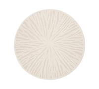 Tapis intérieur rond Ø160cm crème Helen