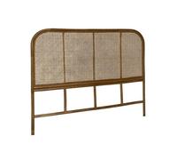 sweeek - Tête de lit en rotin Naturel et cannage. L 140 x P3 x H110cm