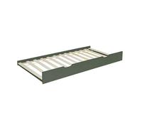 sweeek - Tiroir lit Enfant Bois de pin Naturel Vert 190 x 94 x 20.3 cm - Roya