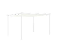 sweeek - Toile de Toit écrue pour tonnelle 3x4m Isla - Toile de Rechange pergola. Toile de Remplacement