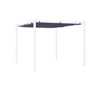 sweeek - Toile de Toit pour tonnelle Grise 3x3m Isla - Toile de Rechange pergola. Toile de Remplacement