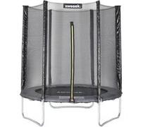 Trampoline rond Ø 180cm gris avec son filet de protection - Cassiopée - Trampoline de jardin 2m| Qualité PRO. | Normes EU.