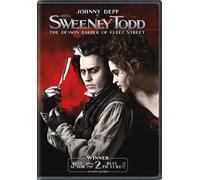 Sweeney Todd (DVD) Johnny Depp Helena Bonham Carter Sacha Baron Cohen