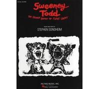 Stephen Sondheim Sweeney Todd Vocal Score Book
