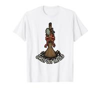 Sweep Out The Old Mystical Old Fashioned Witchy Home Decor T-Shirt Graphique avec Valeur, Homme, Blanc, L