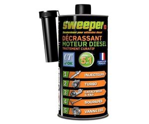 Sweeper 1D - Décalaminant 5 en 1 moteur diesel 1L
