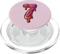 Sweet 7 Heart Candy Style Viral 67 BFFs Squad PopSockets PopGrip pour MagSafe