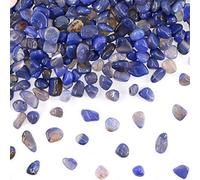 Sweet Agate Bleu Laité - Pierre Précieuse Écrasée - Cristal de Quartz Naturel - 0,5 kg, 0,9-1,3 cm - Bijoux et Décoration