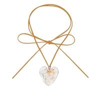 Sweet And Cool Jewelry Novel Simple Love Pendentif Chaîne de clavicule de couleur réglable Corde de couleur réglable Collier de clavicule Chaîne de couleur réglable