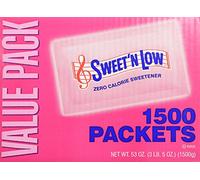 Sweet and Low Zero Calorie Sweetener 1500 Individual Serving Packets by Sweet and Low [Foods]