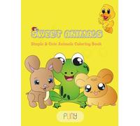 Sweet Animals: Simple & Cute Animals Coloring Book
