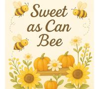Sweet as can Bee: Baby Shower Guest Book: Memory Party Keepsake Fall and Bee Themed Book Advice for Parents, Unique with Predictions, Family Tree, and ... for Boy or Girl and 40 Sign In for Guests