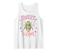 Sweet As Can Bee Cute Bumblebee Bee Lover Honeybee Débardeur