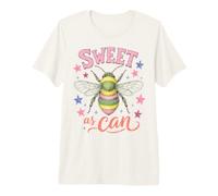 Sweet As Can Bee Cute Bumblebee Bee Lover Honeybee T-Shirt Haut de Gamme