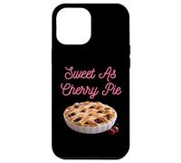 Sweet As Cherry Cream Pie Dictons sarcastiques drôles de Cerises Coque pour iPhone 12 Pro Max