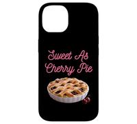 Sweet As Cherry Cream Pie Dictons sarcastiques drôles de Cerises Coque pour iPhone 14
