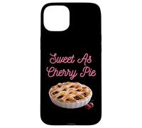Sweet As Cherry Cream Pie Dictons sarcastiques drôles de Cerises Coque pour iPhone 15 Plus