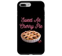 Sweet As Cherry Cream Pie Dictons sarcastiques drôles de Cerises Coque pour iPhone 7 Plus/8 Plus