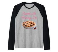 Sweet As Cherry Cream Pie Dictons sarcastiques drôles de Cerises Manche Raglan