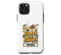 Sweet As Honey Mama Bumblebee Motif Floral rétro Coque pour iPhone 11 Pro