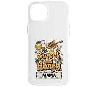 Sweet As Honey Mama Bumblebee Motif Floral rétro Coque pour iPhone 14 Plus