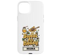 Sweet As Honey Mama Bumblebee Motif Floral rétro Coque pour iPhone 15 Plus