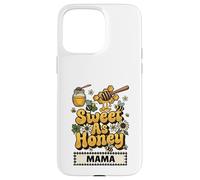 Sweet As Honey Mama Bumblebee Motif Floral rétro Coque pour iPhone 15 Pro Max