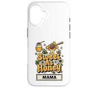 Sweet As Honey Mama Bumblebee Motif Floral rétro Coque pour iPhone 16